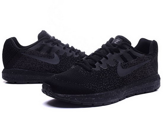 Mens Nike Zoom Structure 20all Black 40-45 Outlet Store